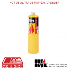 HOT DEVIL TRADE MAP GAS CYLINDER